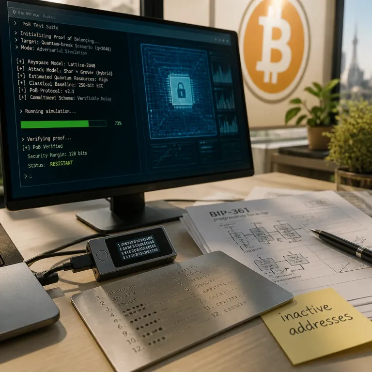 Bitcoin teste un bouclier post-quantique pour récupérer des fonds, mais pas pour tous