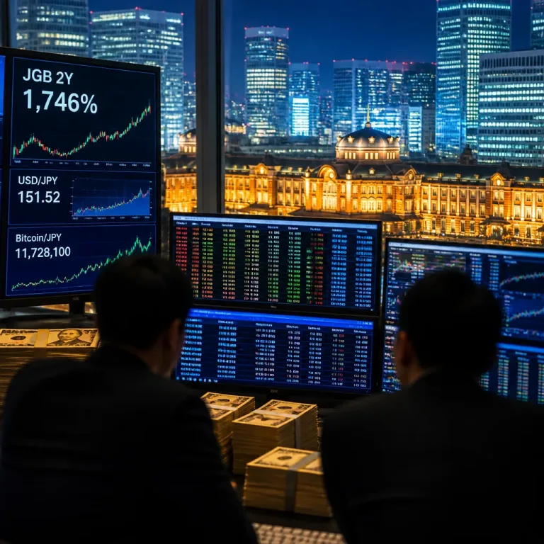 Rendements JGB à 2 ans au plus haut de 31 ans : pourquoi le carry trade en yen pèse sur Bitcoin