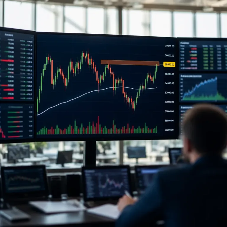 Bitcoin : les flux d’ETF et l’EMA 200 à 68 000 $ au cœur du prochain mouvement