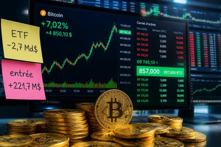 Les « baleines » achètent : qui a porté le rebond du Bitcoin la semaine dernière ?