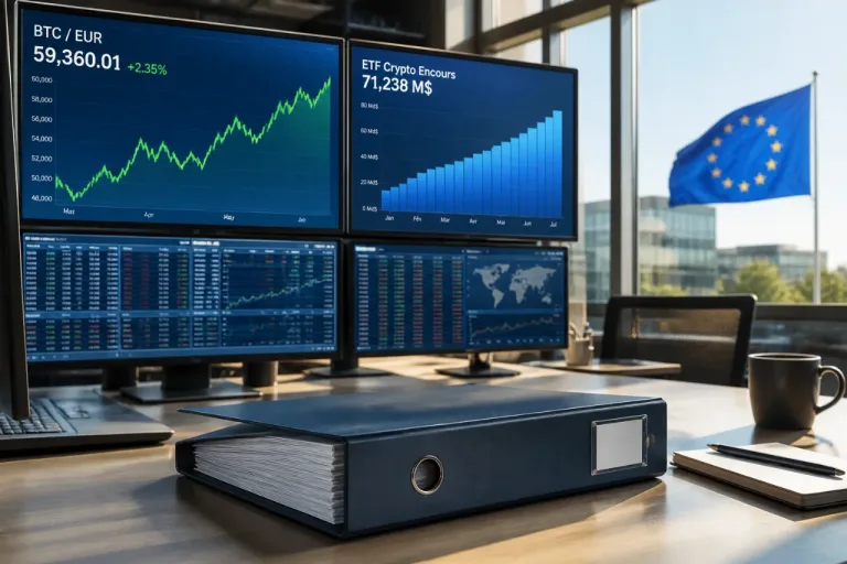 MiCA entre pleinement en vigueur: le marché crypto encaisse sans heurts majeurs
