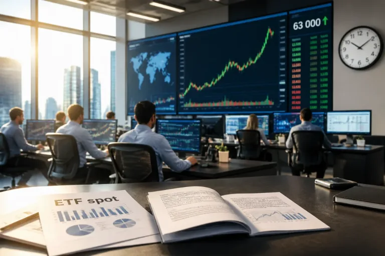 Le Bitcoin remonte au‑dessus de 63 000$ après des signes d'apaisement sur les taux américains