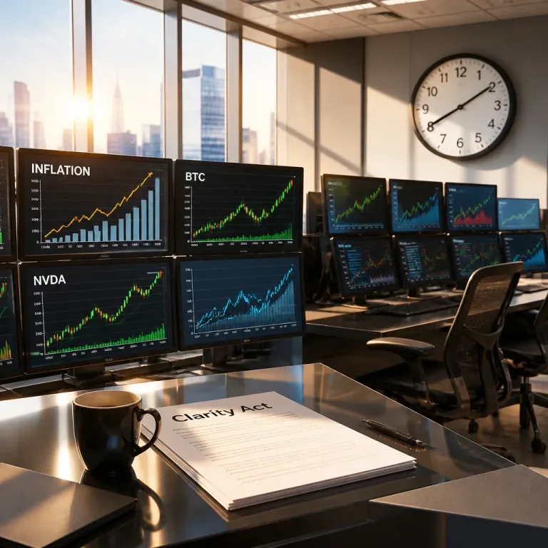 Pas de hausse de taux attendue aux États‑Unis: conséquences pour les marchés, Nvidia et Bitcoin