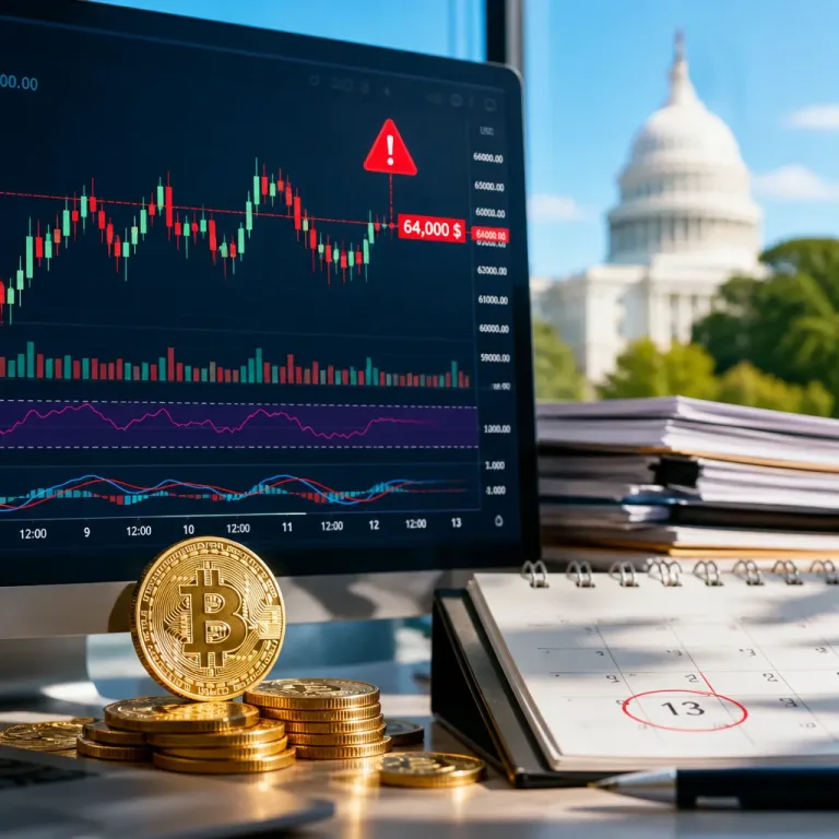Bitcoin à 64 000 $ : un vote au Sénat pourrait décider du prochain mouvement vers 71 000 $