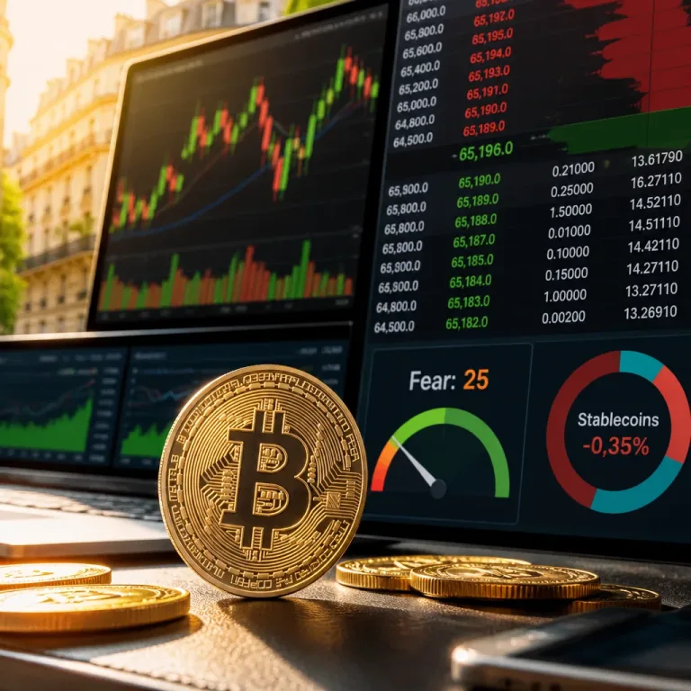Bitcoin teste les 66 000 $ après un rebond : peur spécifique à la crypto et offre en jeu