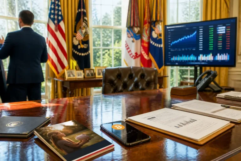 Trump n'écarte pas l'idée d'intégrer le Bitcoin aux "Trump Accounts", mais la loi bloque pour l'instant