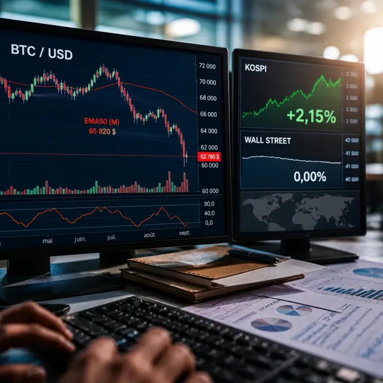 Le Bitcoin recule sous 63 000 $ après une fin juillet hésitante