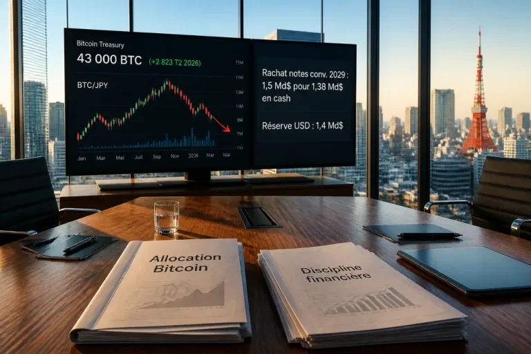 Metaplanet muscle sa trésorerie en Bitcoin, quand le leader durcit sa discipline financière