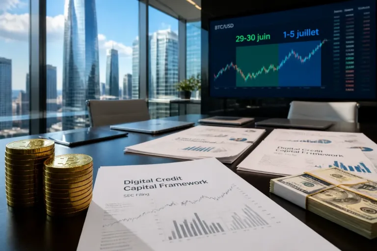 Strategy cède 3 588 BTC (216 M$) pour alimenter sa réserve en dollars et honorer des actions privilégiées