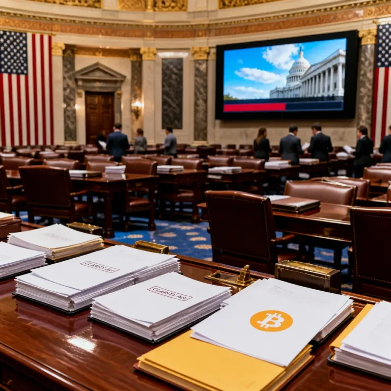 Le Sénat américain reporte le CLARITY Act : Saylor soutient que le Bitcoin n’en a pas besoin