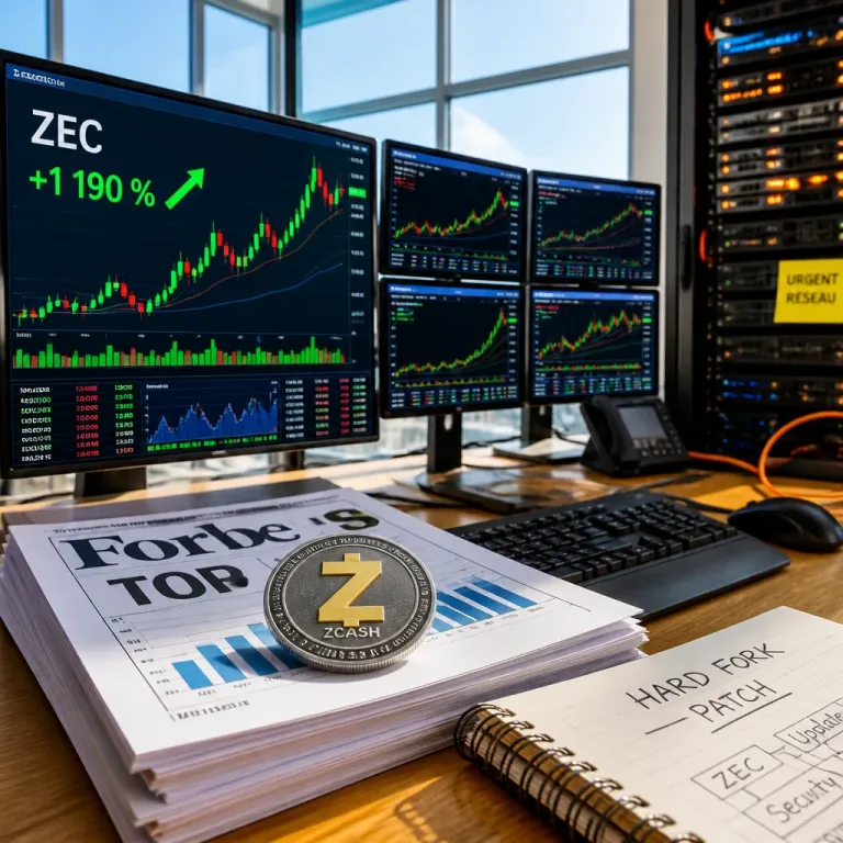 Zcash explose : +1 190 % en un an, mais la fiabilité du réseau reste questionnée