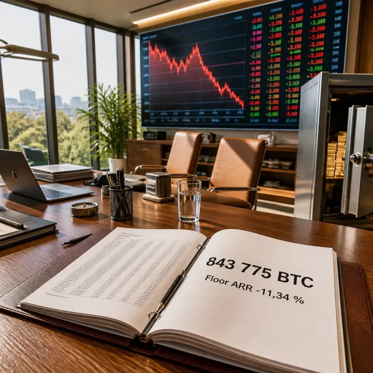 Strategy publie un seuil de résistance : combien de recul du Bitcoin peut absorber sa structure ?