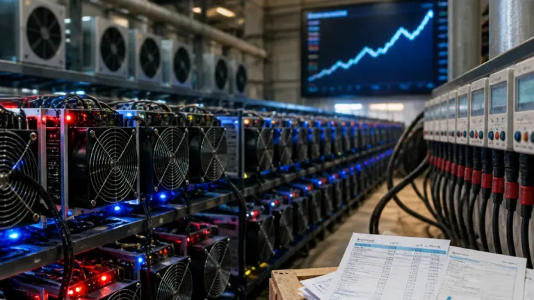 Difficulté Bitcoin : le minage se durcit de 5 % — quel impact sur les mineurs et le marché ?