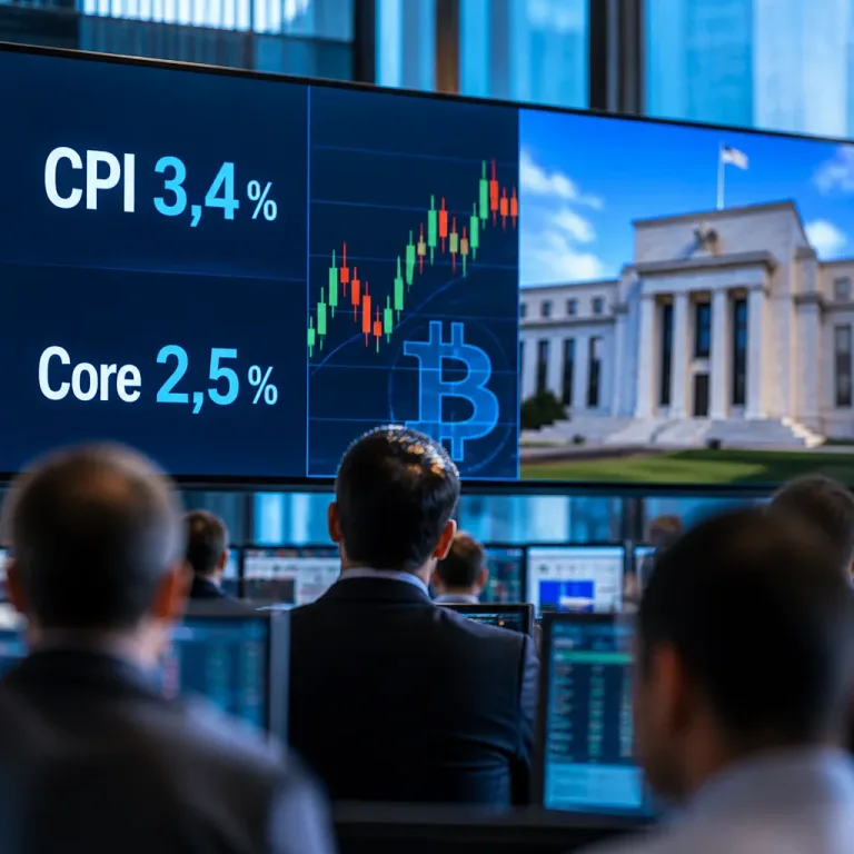Inflation américaine stable à 3,4 % : quel impact pour le Bitcoin et la Fed en septembre ?