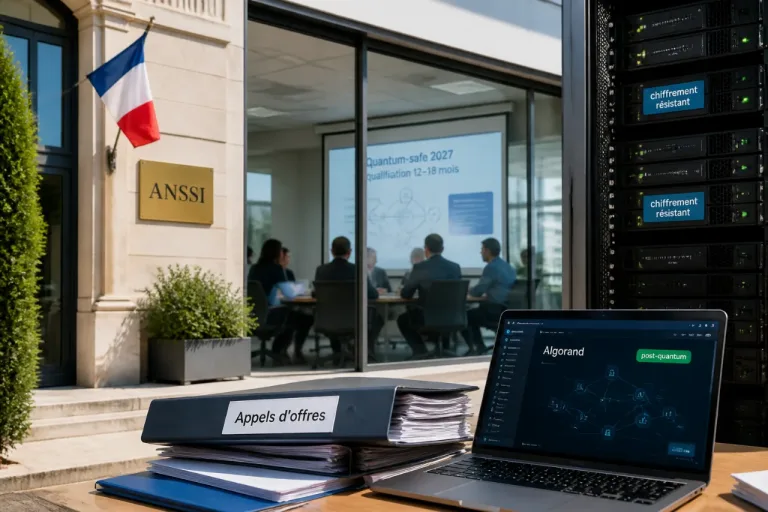 La France impose le « quantum‑safe » dès 2027 : opportunité stratégique pour Algorand