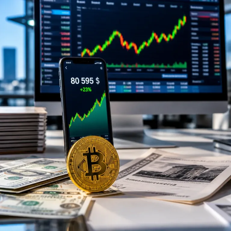 Le Bitcoin dépasse 80 000 $ : un rebond alimenté par la faiblesse du dollar et les rachats d’obligations