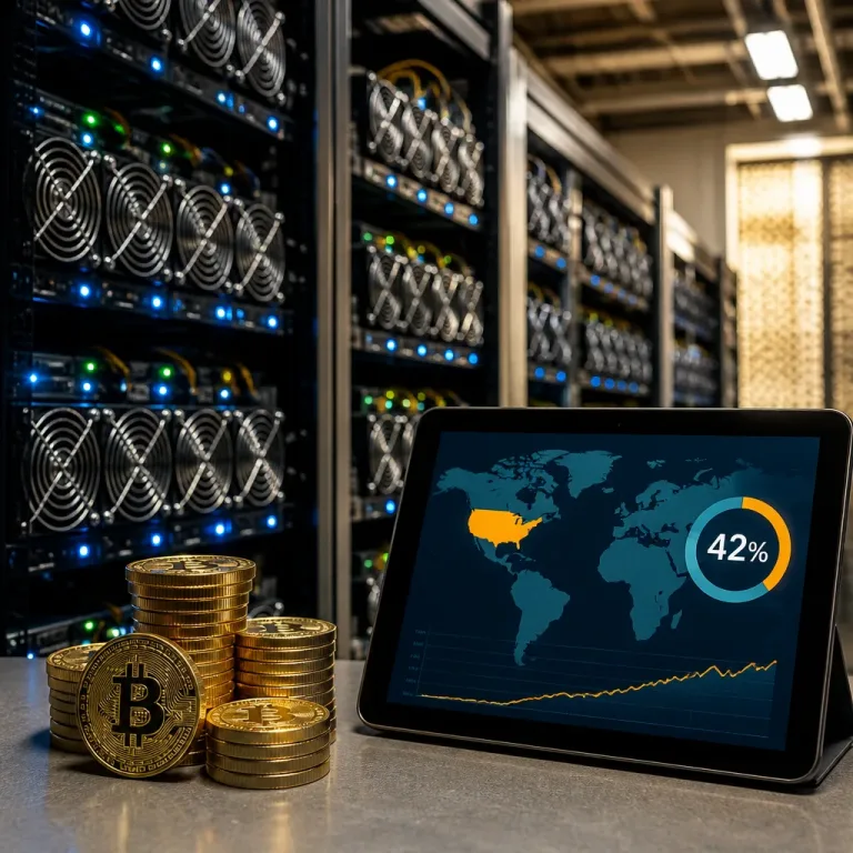 Les États-Unis contrôlent 42% du stock mondial de bitcoins, selon River
