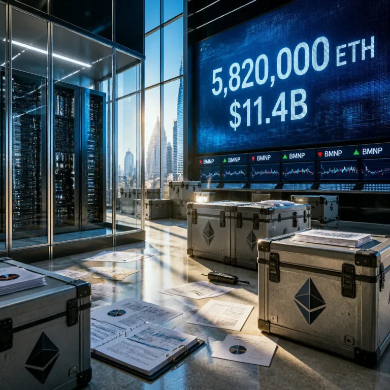 Bitmine revendique 5,82 millions d'ETH et 11,4 milliards $ d'actifs : vers une concentration inquiétante d'Ethereum ?