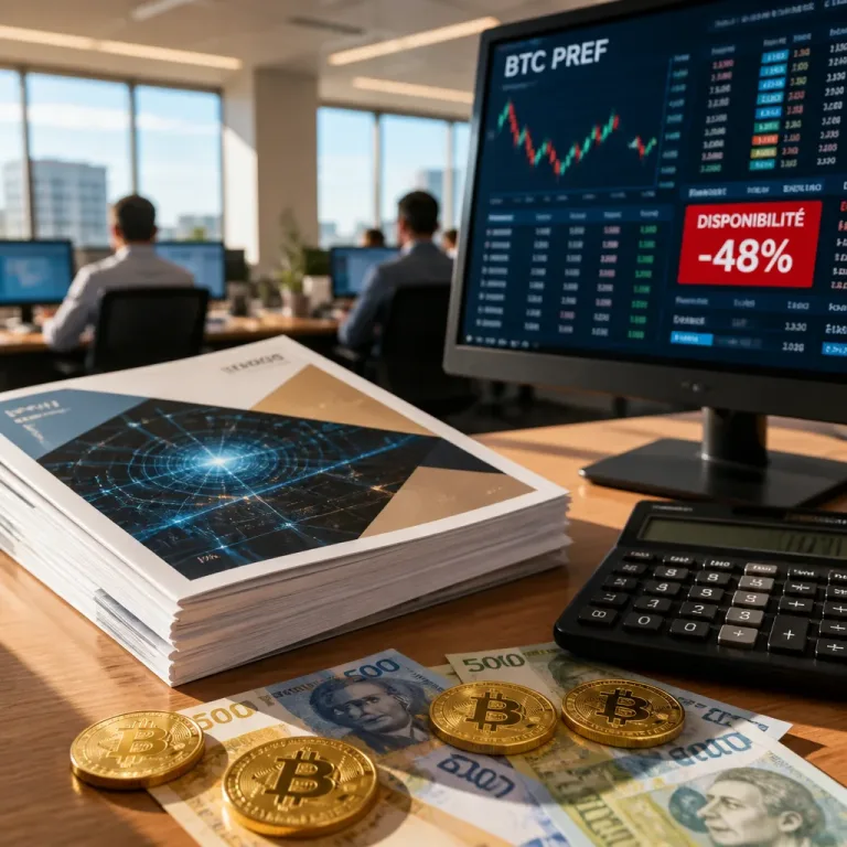 Première action de préférence européenne adossée au Bitcoin : 10 % de rendement, près de la moitié reste invendue