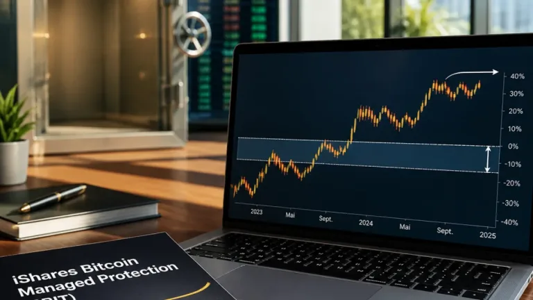 BlackRock dépose PBIT, un ETF Bitcoin « protégé » qui limite les pertes… et les gains