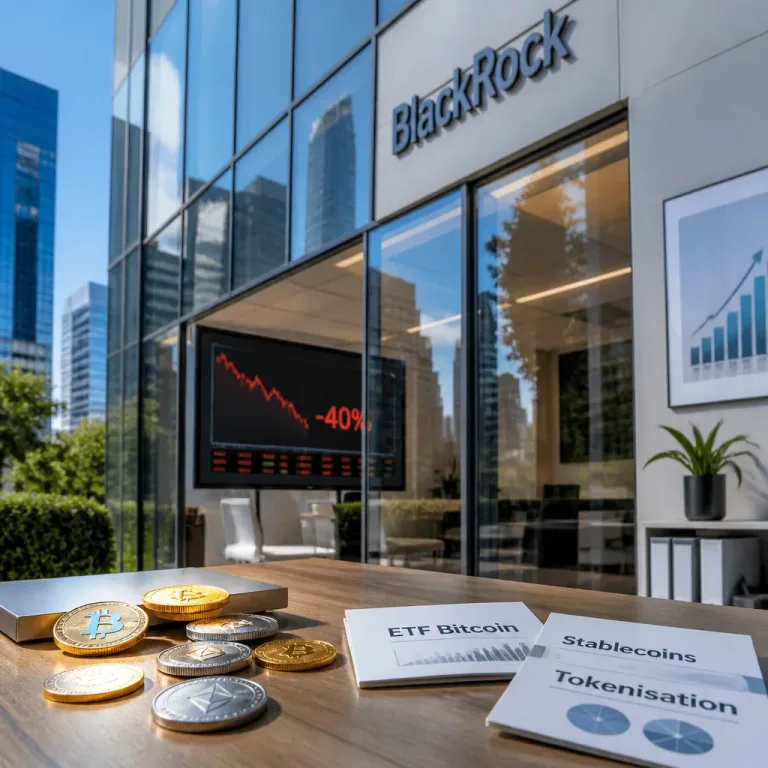 BlackRock maintient le cap sur les cryptos malgré une forte baisse des encours au T2 2026