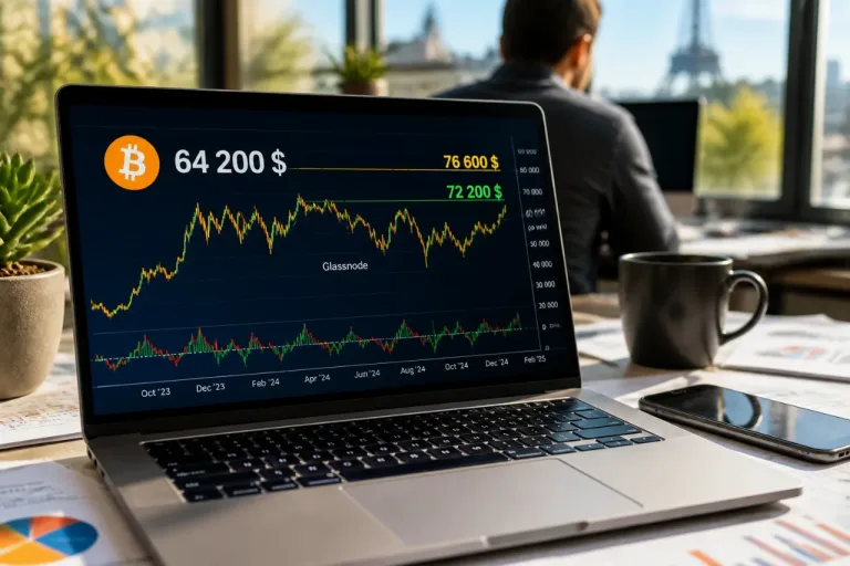 Bitcoin reprend au-dessus de 64 000 $ mais Glassnode avertit : le plancher n'est pas confirmé