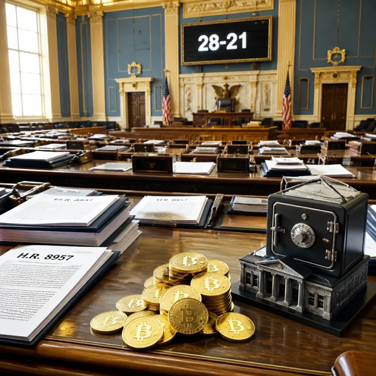 La Chambre avance un texte pour créer une réserve publique de bitcoins et bloquer des avoirs pendant au moins 20 ans