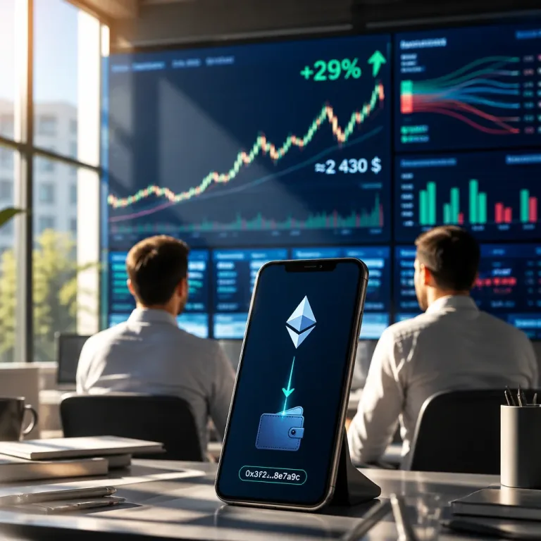 Ethereum bondit de 29 % : afflux record vers les ETF et retrait massif de whales