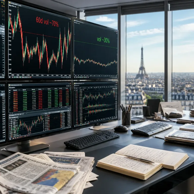 Les actions IA plus volatiles que le Bitcoin : le marché change de centre de gravité
