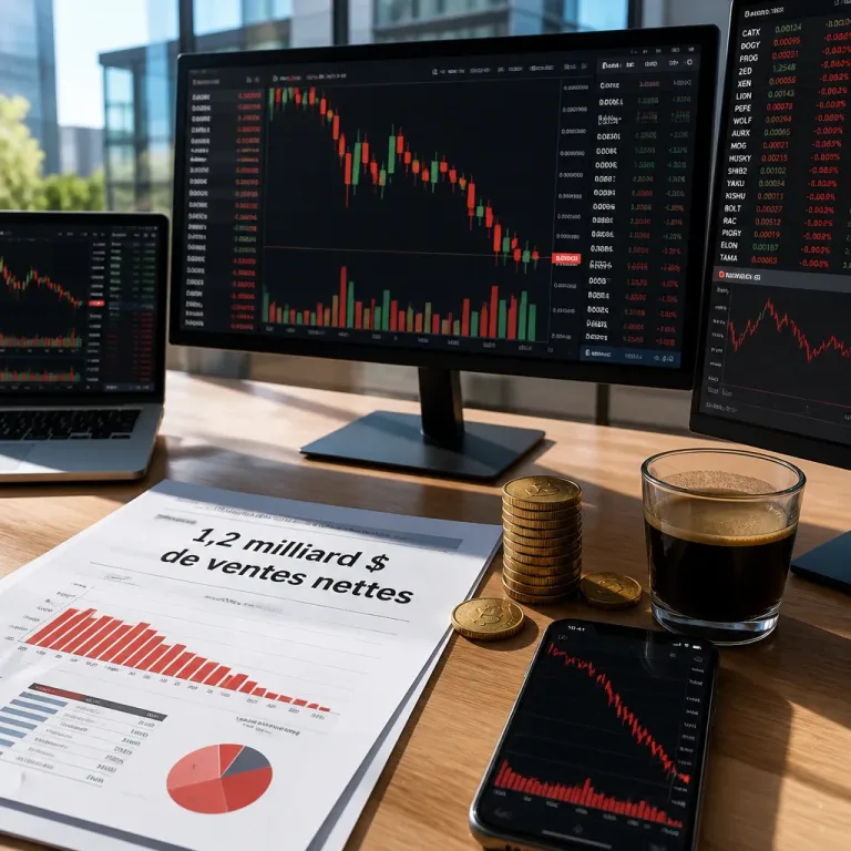 Les meme coins subissent plus de 1,2 milliard de dollars de ventes nettes sur Binance depuis le pic de BTC