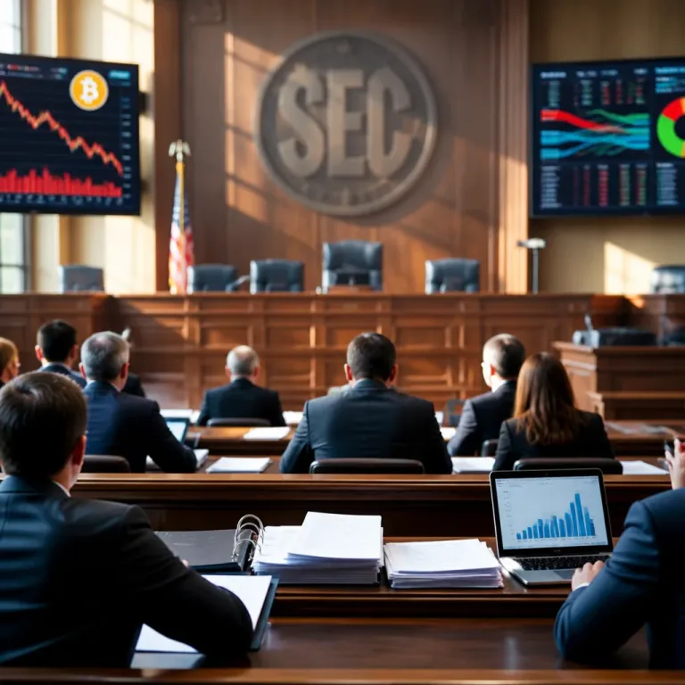 La SEC fixe une audience sur la « Reg Crypto » pendant que le bitcoin marque une pause