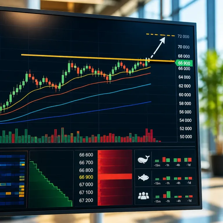 Le scénario d’un Bitcoin à 72 000 $ gagne en crédibilité, mais une résistance clé freine le mouvement