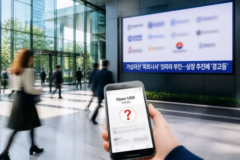 Open USD: Samsung et des groupes coréens démentent toute alliance, la crédibilité vacille