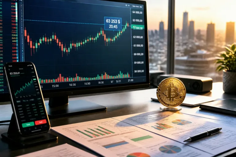 Bitcoin repasse au‑dessus de 63 000 $ après un rebond lié aux tensions géopolitiques