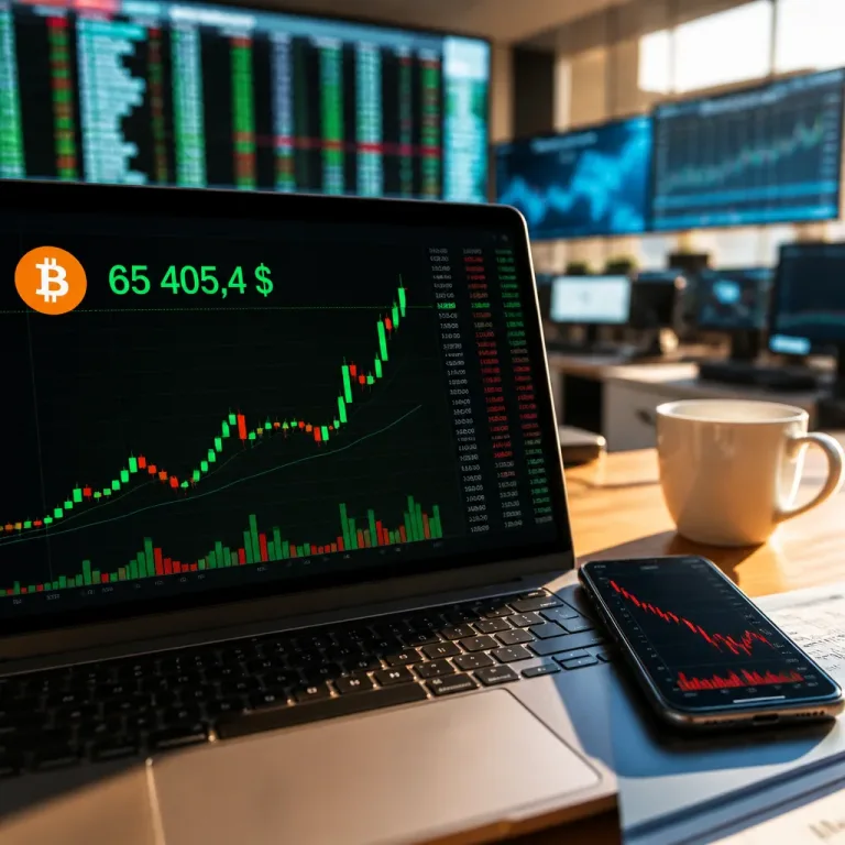Le Bitcoin reprend pied au‑dessus de 65 000 $ après la désescalade au Moyen‑Orient