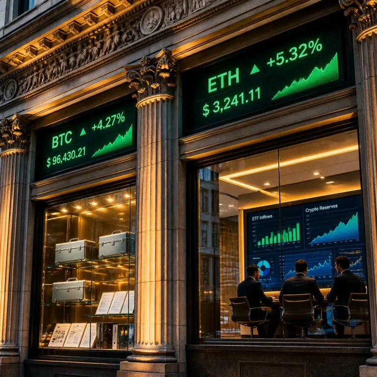 Trésoreries cotées de Wall Street reprennent massivement du Bitcoin et d’Ethereum