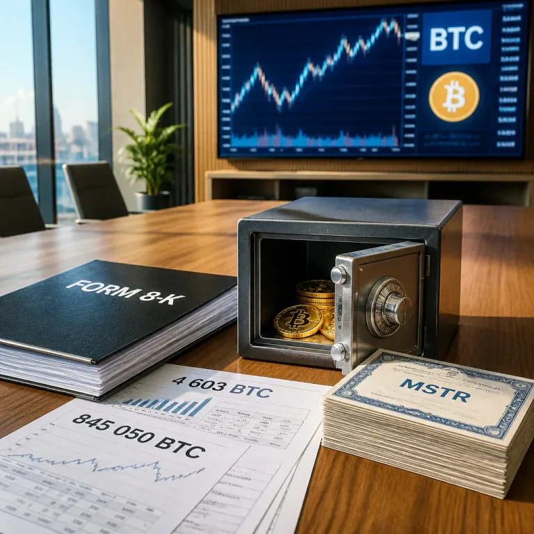 Strategy achète 4 603 BTC pour 370 M$ et reprend l’accumulation de Bitcoin