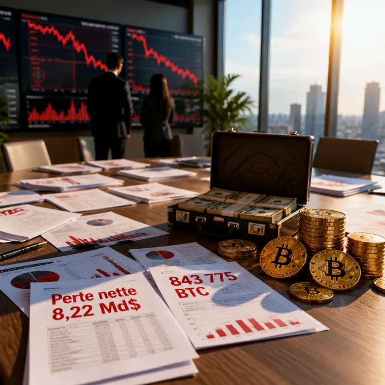 Strategy affiche une perte nette de 8,22 Md$ au T2, sa position Bitcoin pèse lourd