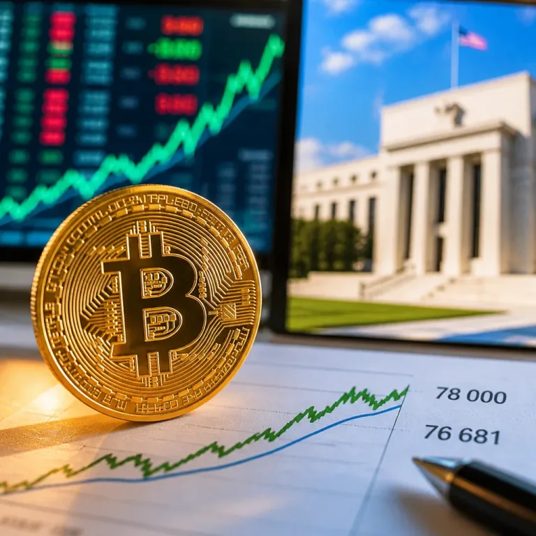 Le bitcoin grimpe près de 78 000$ après l'annonce de rachats obligataires et un soutien présidentiel au Clarity Act