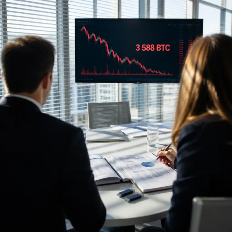 Strategy vend 3 588 BTC : rupture stratégique ou simple gestion du bilan ?