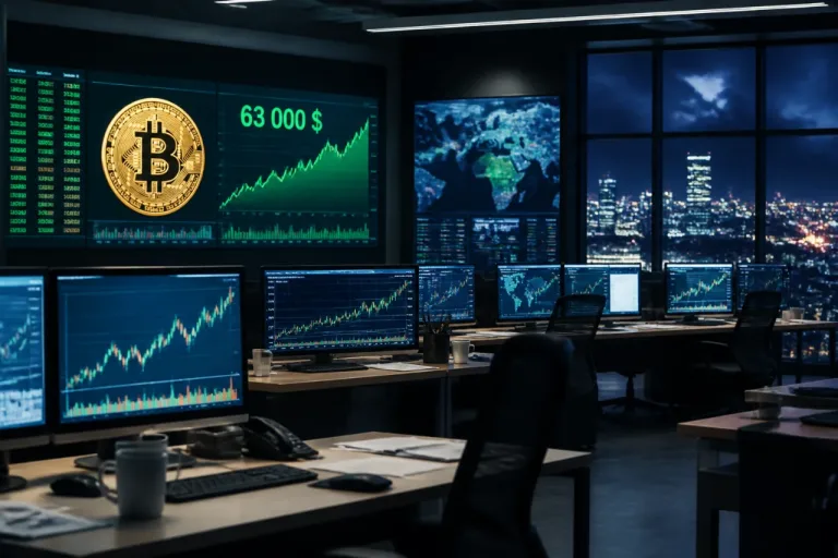 Le Bitcoin tient bon à 63 000 $ malgré l’escalade entre Washington et Téhéran