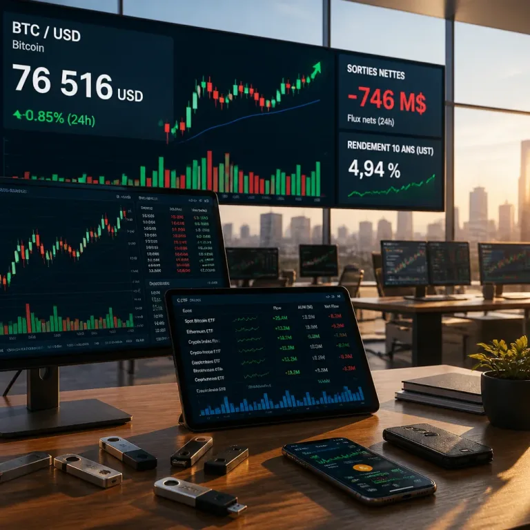 Le bitcoin rebondit après la Fed, mais les sorties massives pèsent toujours sur le marché