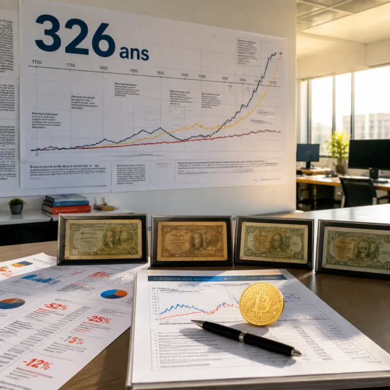 Bitcoin face à 326 ans d’histoire monétaire : Saylor relance le débat sur la pérennité des monnaies fiat