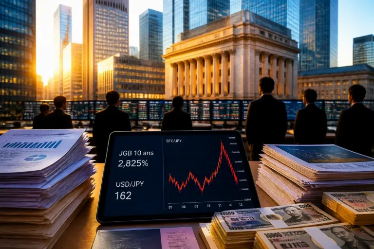 Hausse des rendements japonais met en péril le rallye des actions et du Bitcoin