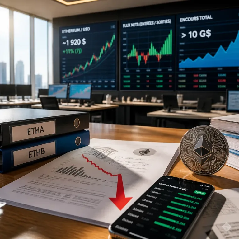 L'ether repart à la hausse : les ETF spot, et surtout BlackRock, dictent le marché