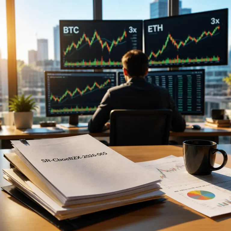 Cboe demande l’autorisation d’ETF 3x sur Bitcoin et Ether, la SEC saisie du dossier