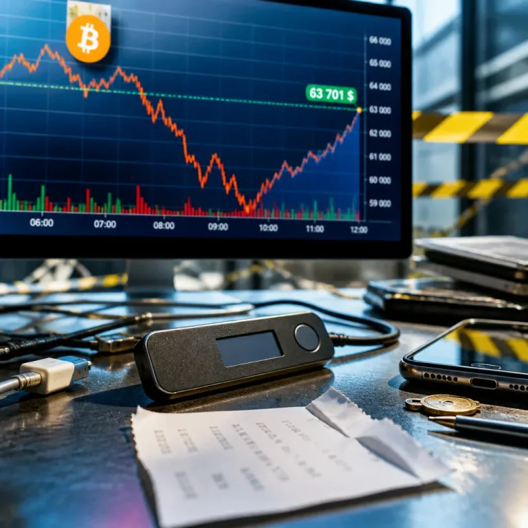 Le piratage de Coldcard pèse sur les marchés alors que le bitcoin repasse au‑dessus de 63 000 $