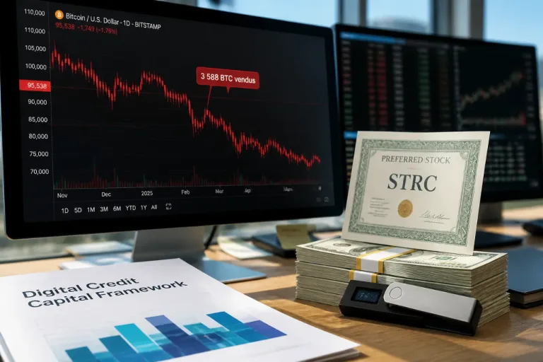 Strategy vend des bitcoins et brouille le signal : Standard Chartered maintient Bitcoin à 100 000 $
