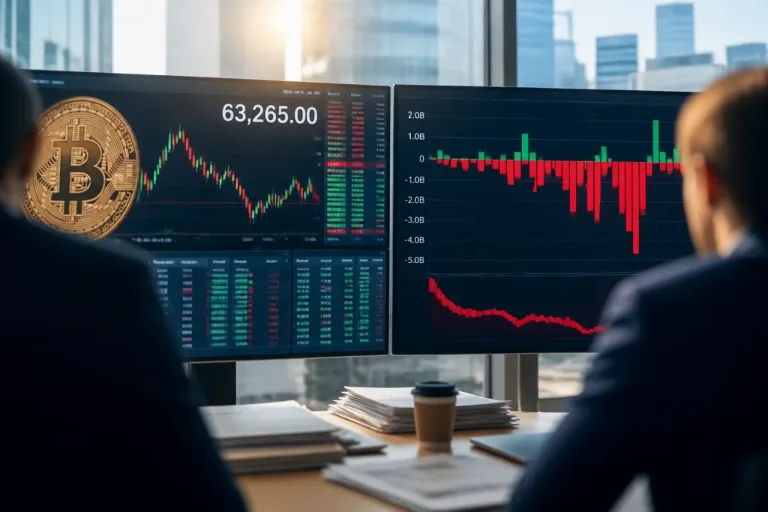 4 milliards quittent les ETF Bitcoin alors que le BTC remonte près de 63 300 $