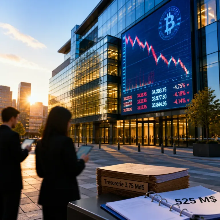 Strategy suspend ses achats de Bitcoin et renforce sa trésorerie avec 525 M$
